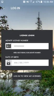 MDWFP Hunting and Fishing android App screenshot 1